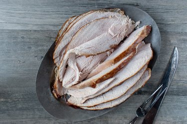 Turkey slices of white meat